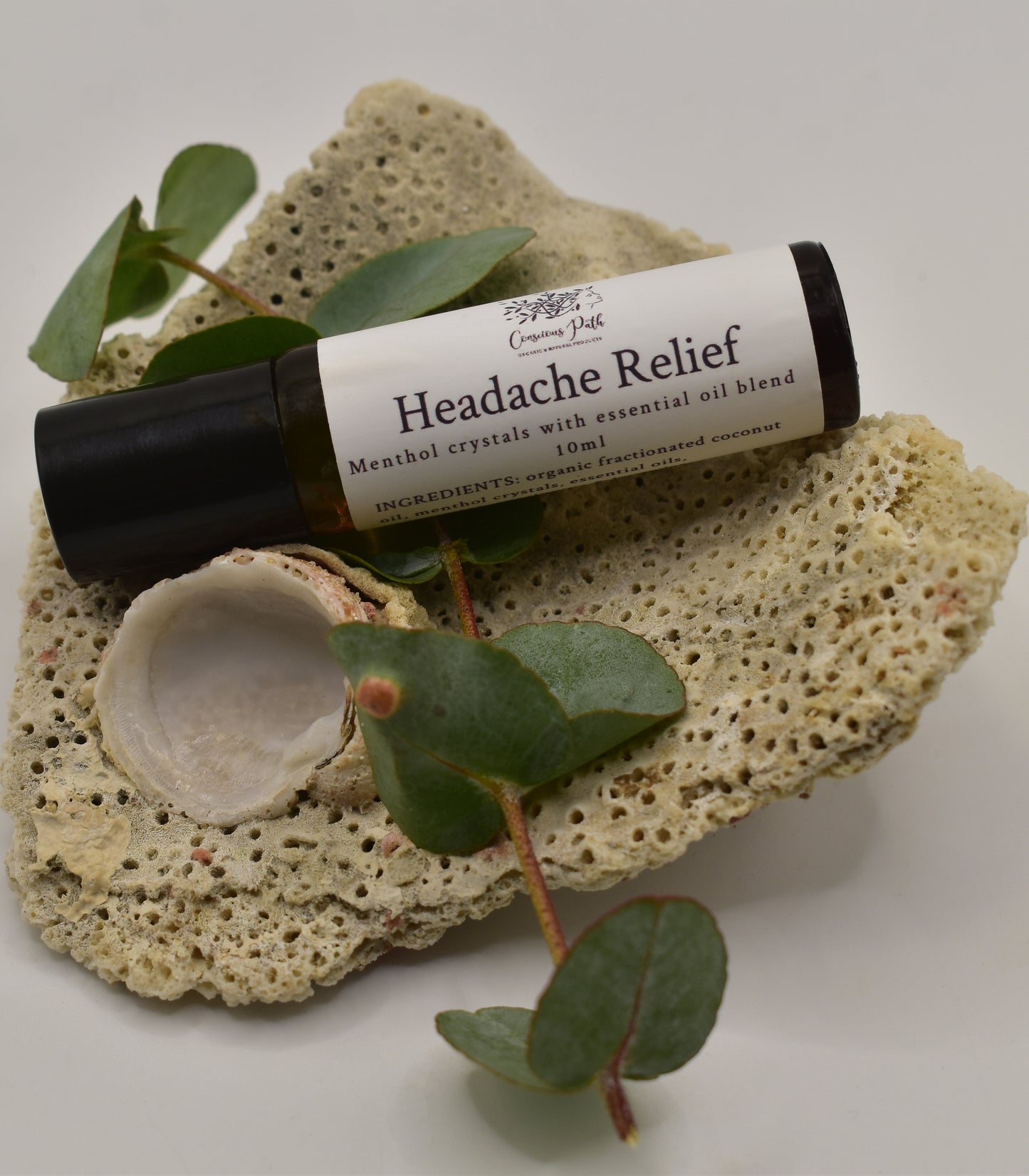 Pure & Natural Headache Roll on Relief 10ml