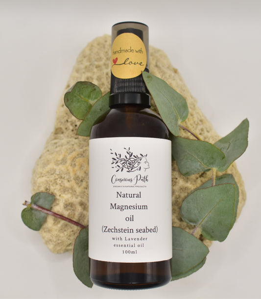 Natural Magnesium Oil with Lavender 100ml