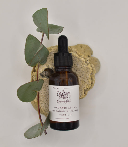 Organic face oil