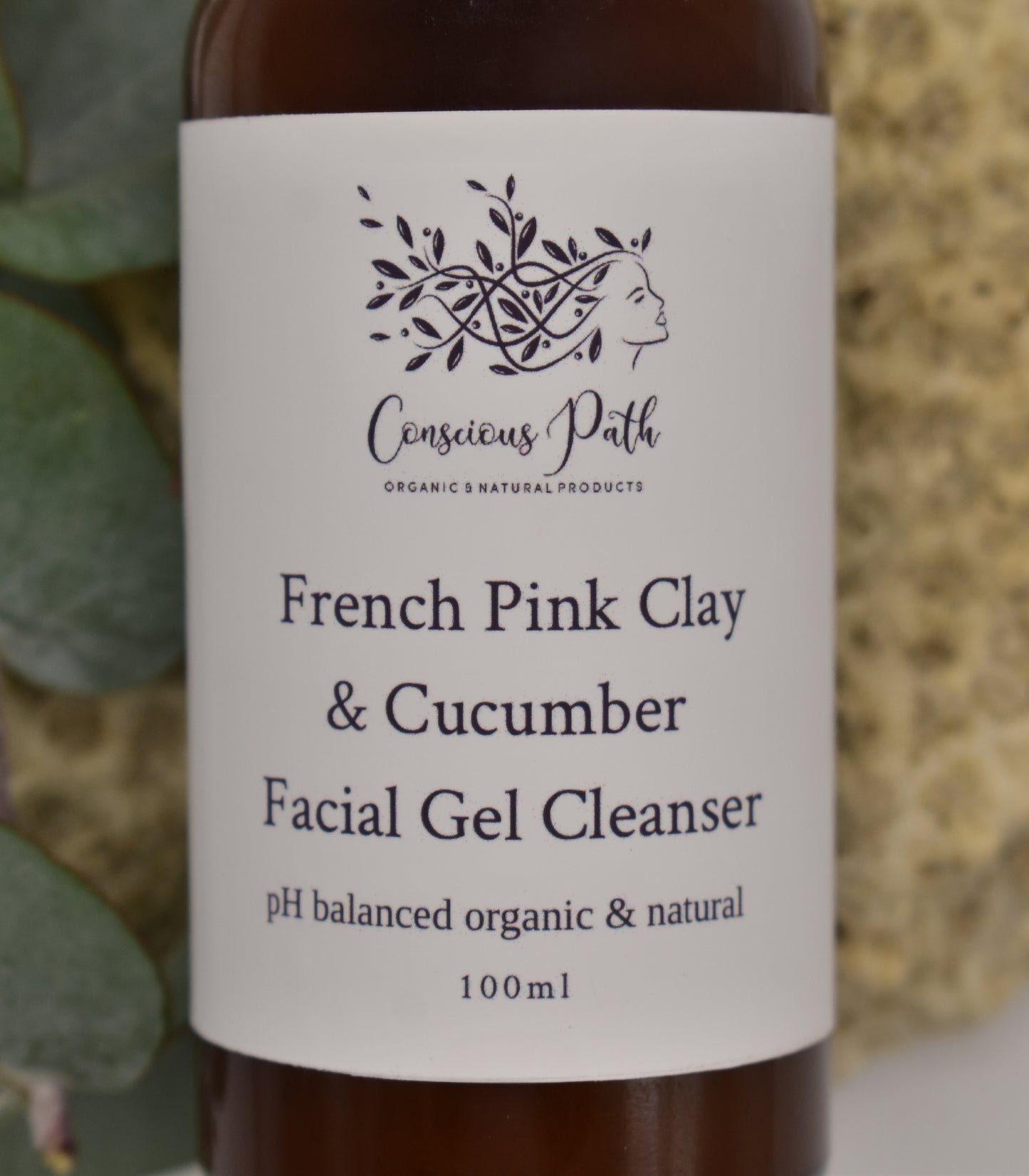 Pink clay & cucumber Facial Gel Cleanser