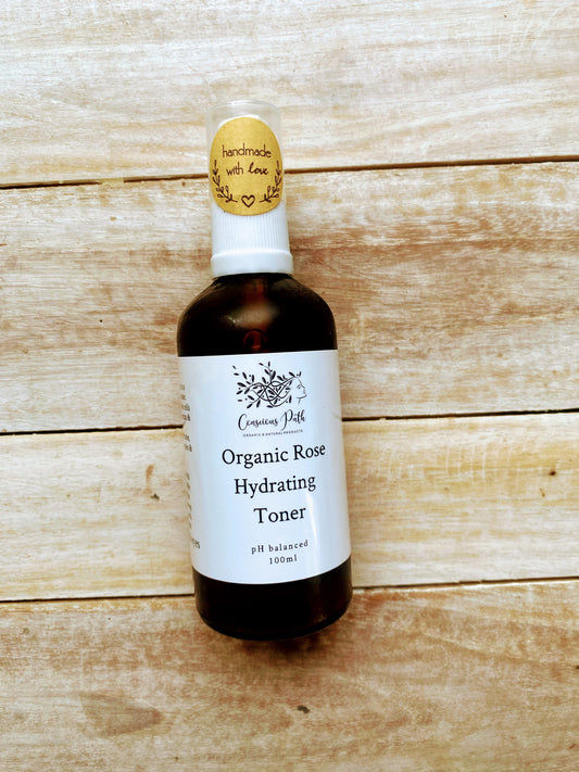 Organic Rose Hydrating Toner 100ml