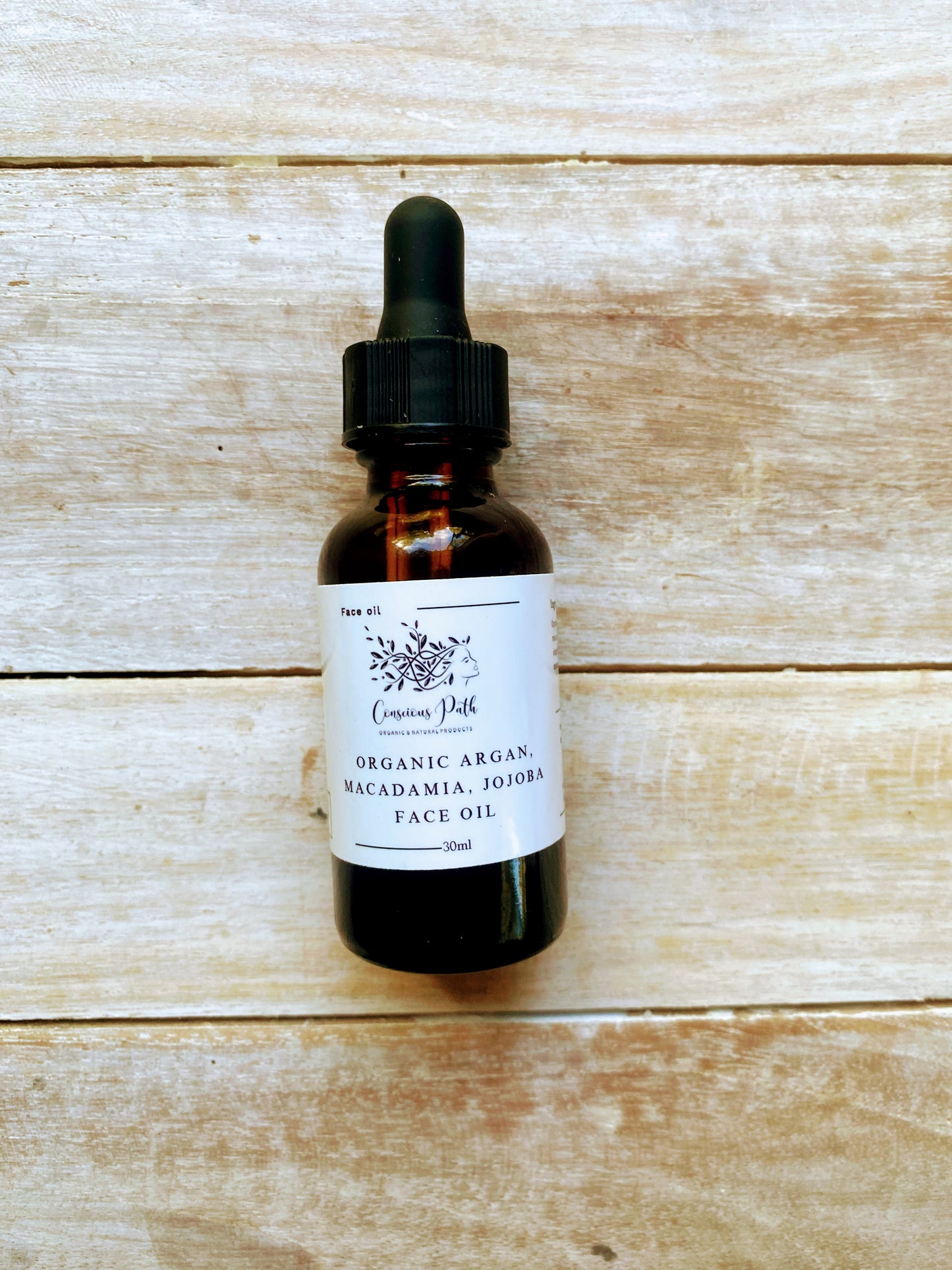 Organic face oil